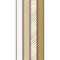 CLT Rouleau Papier Cadeau Kraft Blanc & Or