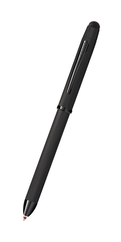 CROSS Tech3+ Multifonction-Ecriture-A.T. Cross-Brushed Black-Papeterie du Dôme