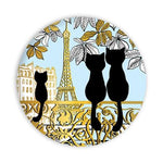CRT Magnet Décapsuleur-Papeterie-Cartes d'art-Chats au balcon Paris-Papeterie du Dôme