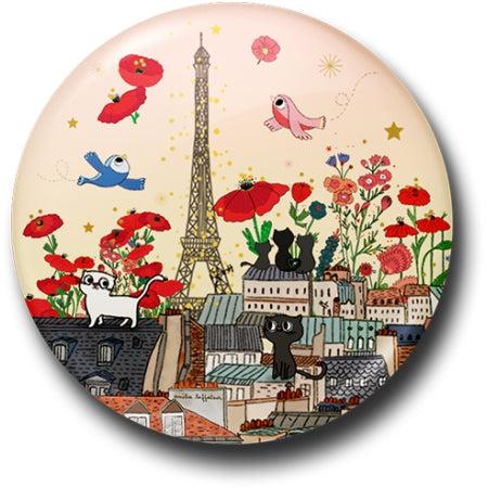 CRT Magnet Décapsuleur-Papeterie-Carte d'art-Paris en fleurs-Papeterie du Dôme