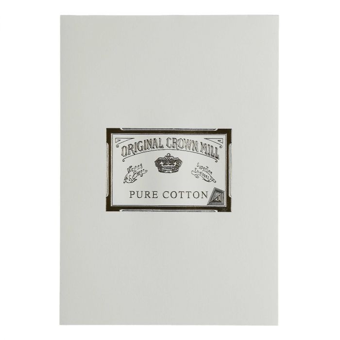 CRW Bloc Correspondance Cotton A4-Correspondance-Crown Mill-Blanc-Papeterie du Dôme