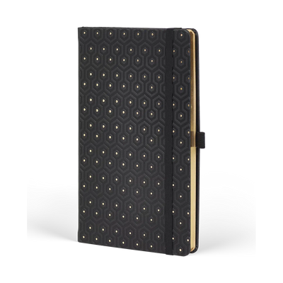 CTLI Agenda Gold Médium Semainier et Carnet-Agenda-Castelli Milano-2026-Honeycomb-Papeterie du Dôme