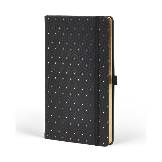 CTLI Agenda Gold Poche Semainier et Carnet-Agenda-Castelli Milano-2026-Honeycomb-Papeterie du Dôme