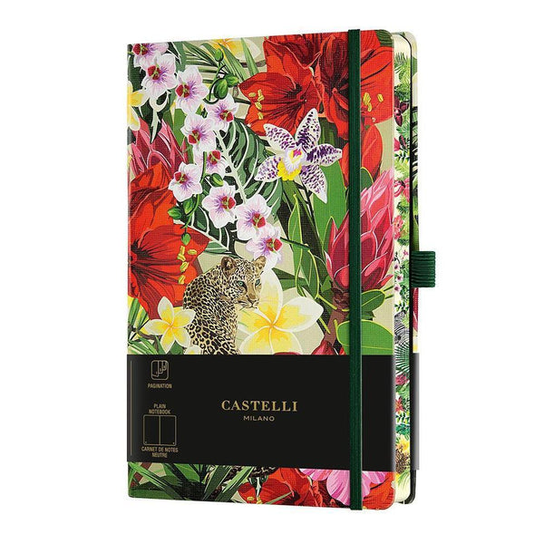 CTLI Carnet Eden Médium Uni-Carnet-Castelli Milano-Leopard-Papeterie du Dôme