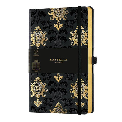 CTLI Carnet Gold Médium Ligné-Carnet-Castelli Milano-Baroque Gold-Papeterie du Dôme