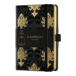 CTLI Carnet Gold Médium Uni-Carnet-Castelli Milano-Baroque Gold-Papeterie du Dôme