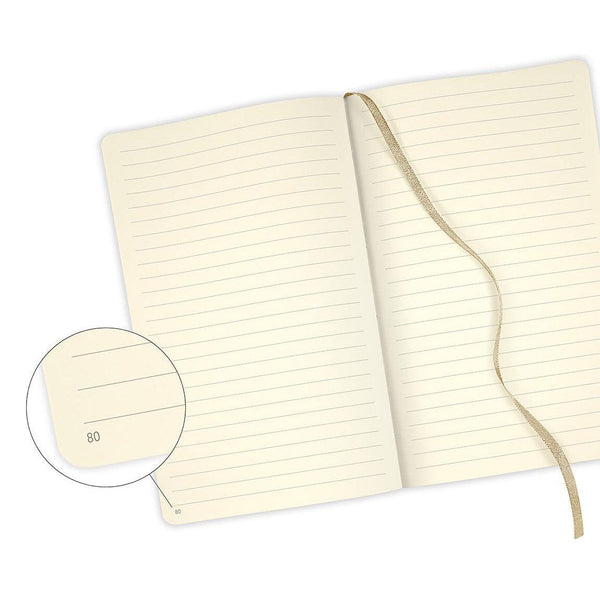 CTLI Carnet Oro Médium Ligné-Carnet-Castelli Milano-Papeterie du Dôme