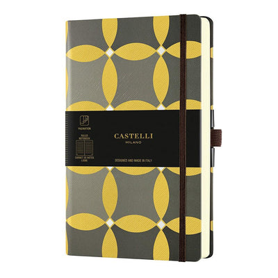 CTLI Carnet Oro Médium Ligné-Carnet-Castelli Milano-Circles-Papeterie du Dôme