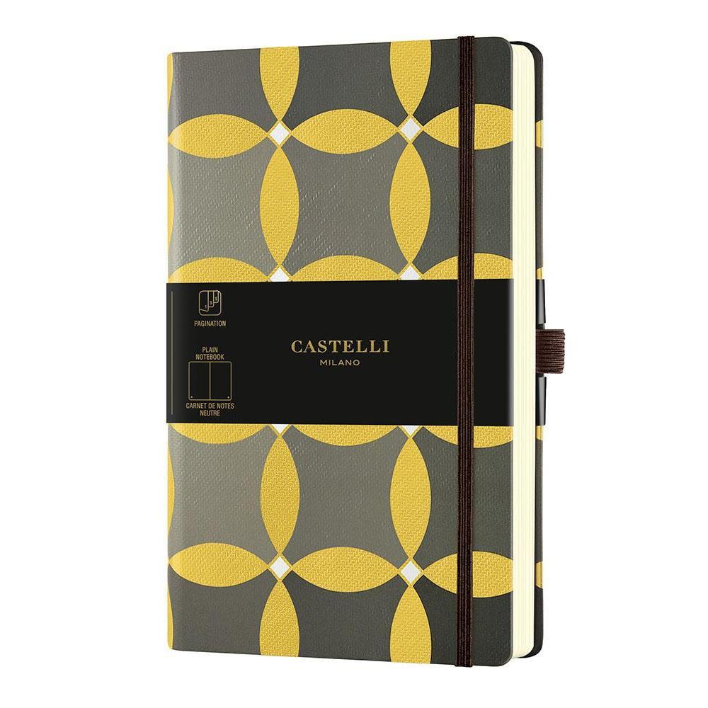 CTLI Carnet Oro Médium Uni-Carnet-Castelli Milano-Circles-Papeterie du Dôme