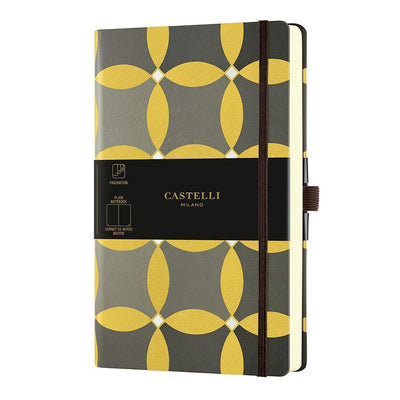CTLI Carnet Oro Médium Uni-Carnet-Castelli Milano-Circles-Papeterie du Dôme