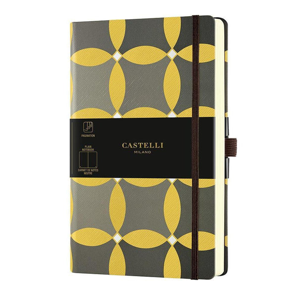 CTLI Carnet Oro Médium Uni-Carnet-Castelli Milano-Circles-Papeterie du Dôme