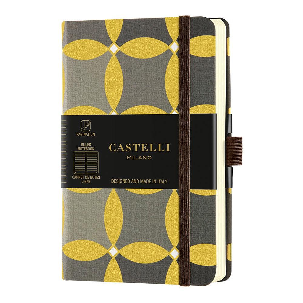 CTLI Carnet Oro Poche Ligné-Carnet-Castelli Milano-Circles-Papeterie du Dôme