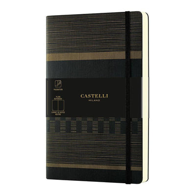 CTLI Carnet Tatami Médium Uni-Carnet-Castelli Milano-Dark Espresso-Papeterie du Dôme