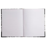 DPHN Carnet Marbré 22x17 Ligné 192p Elastique-Carnet-Le Dauphin-Papeterie du Dôme