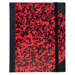 DPHN Carnet Marbré 22x17 Ligné 192p Elastique-Carnet-Le Dauphin-Papeterie du Dôme