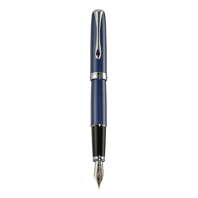 DPM Excellence A2 Bleu Nuit Stylo Plume 14ct-Stylo Plume-Diplomat-Papeterie du Dôme