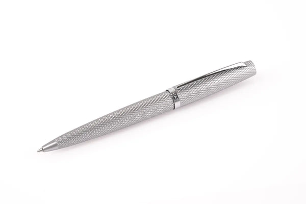 DPM Viper Argent Guilloché Stylo Bille-Stylo Bille-Diplomat-Papeterie du Dôme