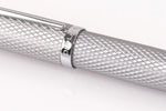 DPM Viper Argent Guilloché Stylo Plume-Stylo Plume-Diplomat-Papeterie du Dôme