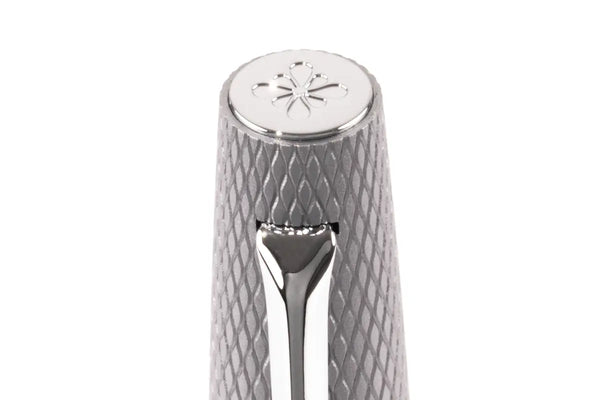 DPM Viper Argent Guilloché Stylo Roller-Stylo Roller-Diplomat-Papeterie du Dôme