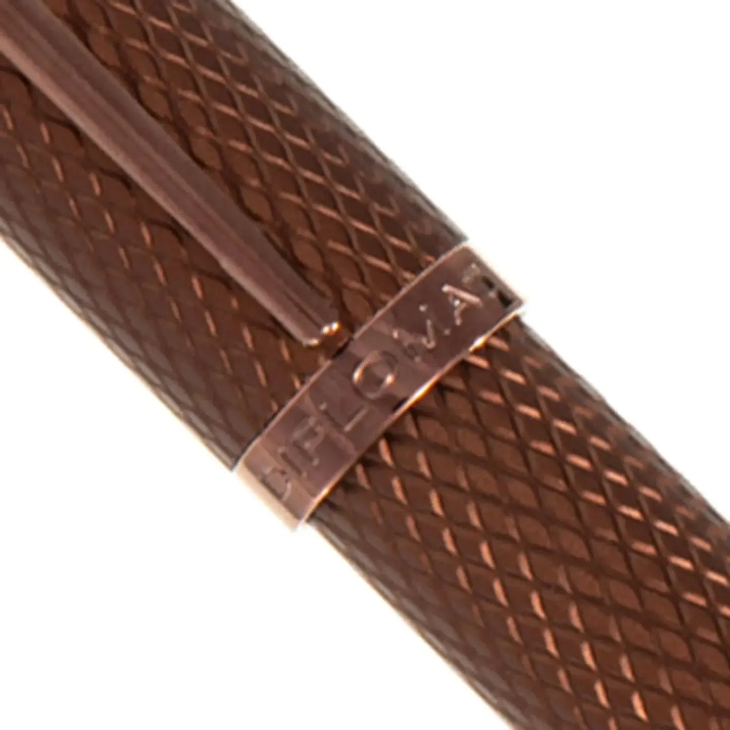 DPM Viper Marron Guilloché Stylo Bille-Stylo Bille-Diplomat-Papeterie du Dôme