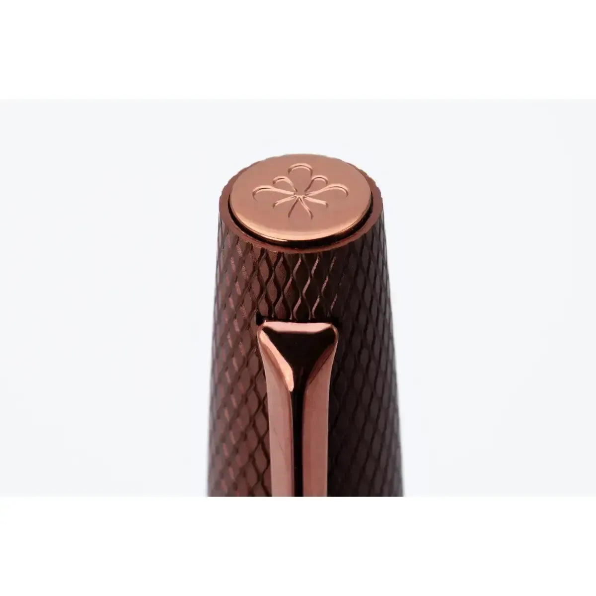 DPM Viper Marron Guilloché Stylo Roller-Stylo Roller-Diplomat-Papeterie du Dôme