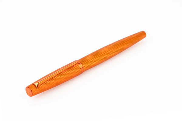 DPM Viper Orange Guilloché Stylo Roller-Stylo Roller-Diplomat-Papeterie du Dôme