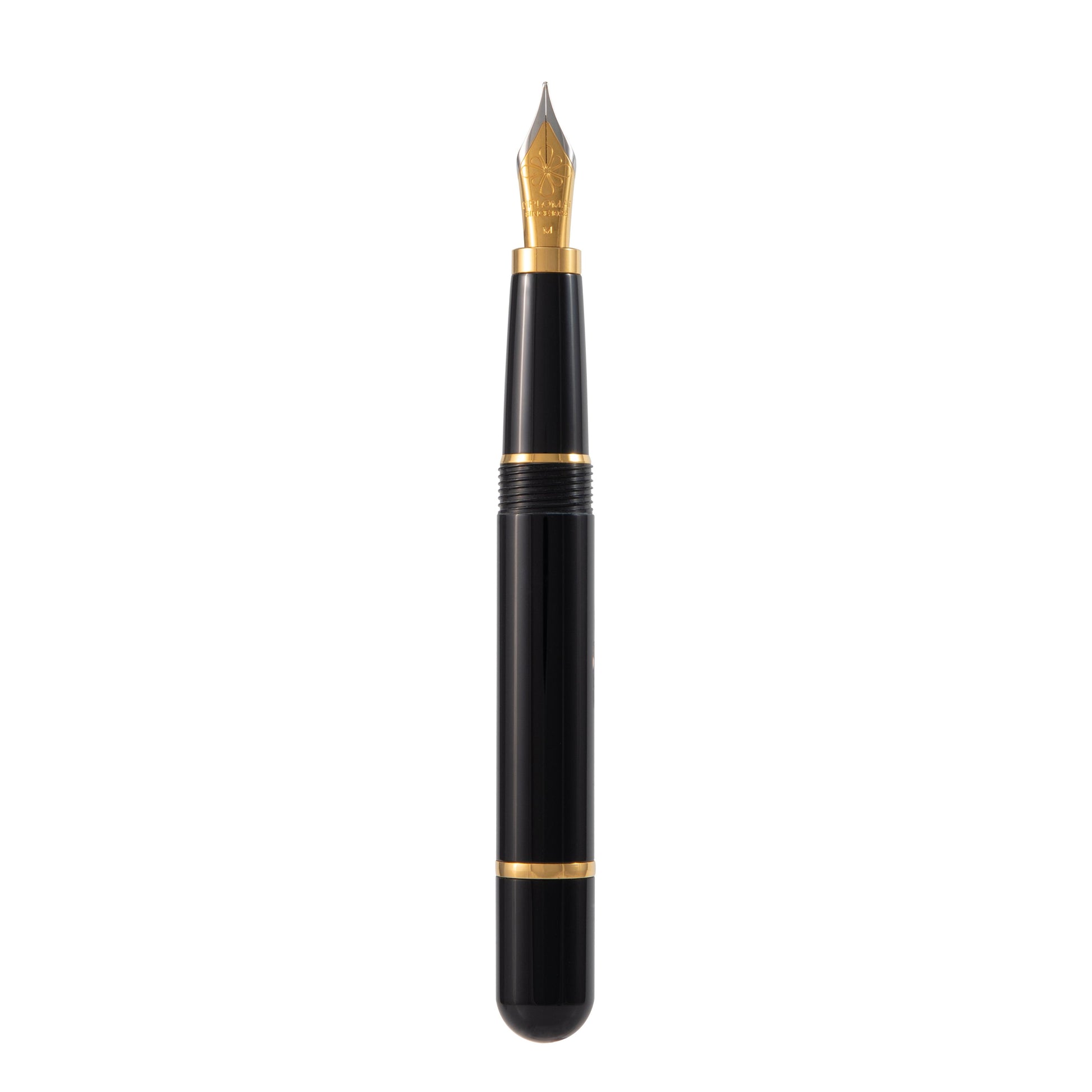 DPM XO Cuir Rouge Stylo Plume-Stylo Plume-Diplomat-Papeterie du Dôme