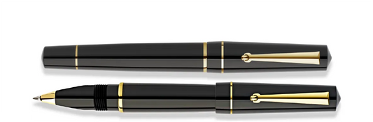 Delta Dune Nera Palladium Stylo Roller-Stylo Roller-Delta-Papeterie du Dôme