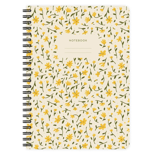 EMA Carnet Spirale Motif A5-Carnet-etmamu-Floral Bohème-Nr. 1-Uni-Papeterie du Dôme