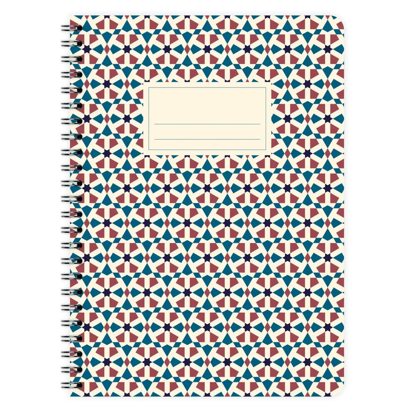 EMA Carnet Spirale Motif A5-Carnet-etmamu-Marocain-Nr. 7-Uni-Papeterie du Dôme