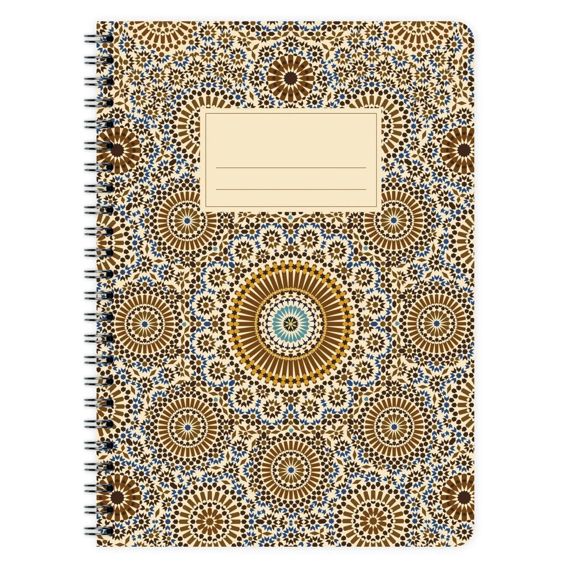 EMA Carnet Spirale Motif A5-Carnet-etmamu-Papeterie du Dôme