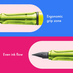 LAMY Safari Neonyellow Stylo Plume