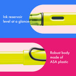 LAMY Safari Neonyellow Stylo Plume