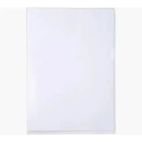 EXA 10 Pochettes Coin PVC Lisse A4 13/100e-Pochettes-Exacompta-Papeterie du Dôme