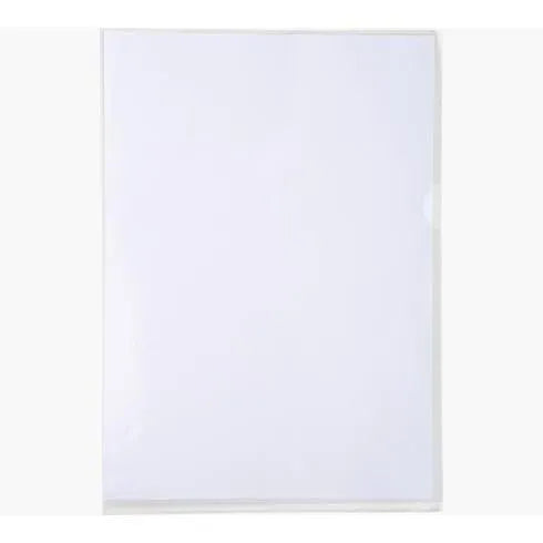 EXA 10 Pochettes Coin PVC Lisse A4 13/100e-Pochettes-Exacompta-Papeterie du Dôme