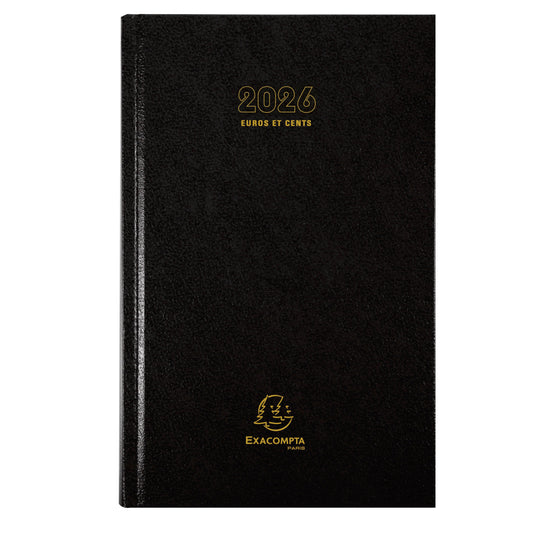 EXA Agenda Bureau Carré Euros et Cents Journalier-Agenda-Exacompta-Papeterie du Dôme