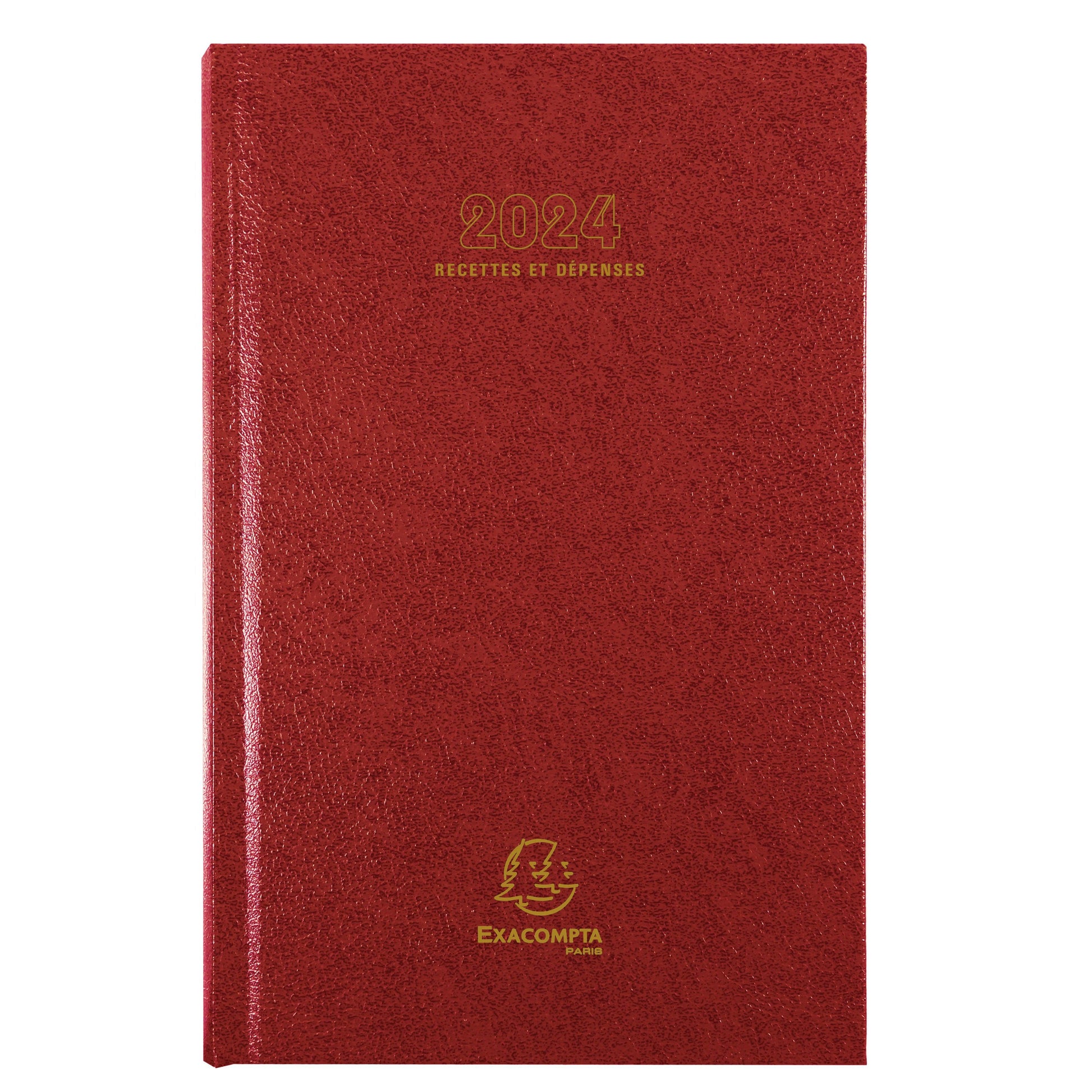 EXA Agenda Bureau Carré Recette et Dépenses Journalier-Agenda-Exacompta-2024-Couleur Aléatoire-Papeterie du Dôme