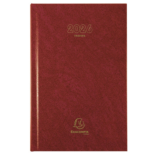 EXA Agenda Bureau Carré Travers Journalier-Agenda-Exacompta-Papeterie du Dôme