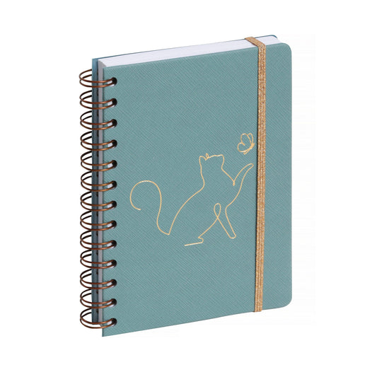 EXA Agenda Forum Elise Journalier-Agenda-Exacompta-2025-2026-Bleu-Papeterie du Dôme