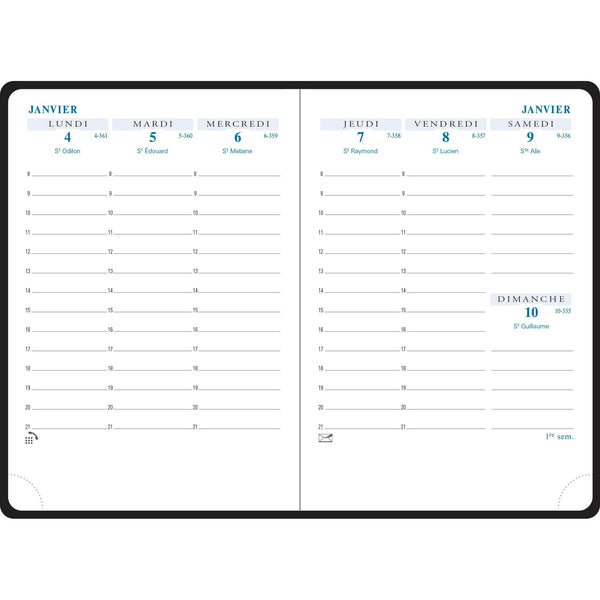 EXA Agenda Horizons 15 B Cassandra Semainier-Agenda-Exacompta-Papeterie du Dôme