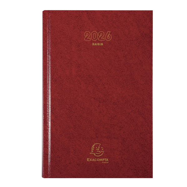 EXA Agenda Raison Euros et Cents Journalier-Agenda-Exacompta-Papeterie du Dôme