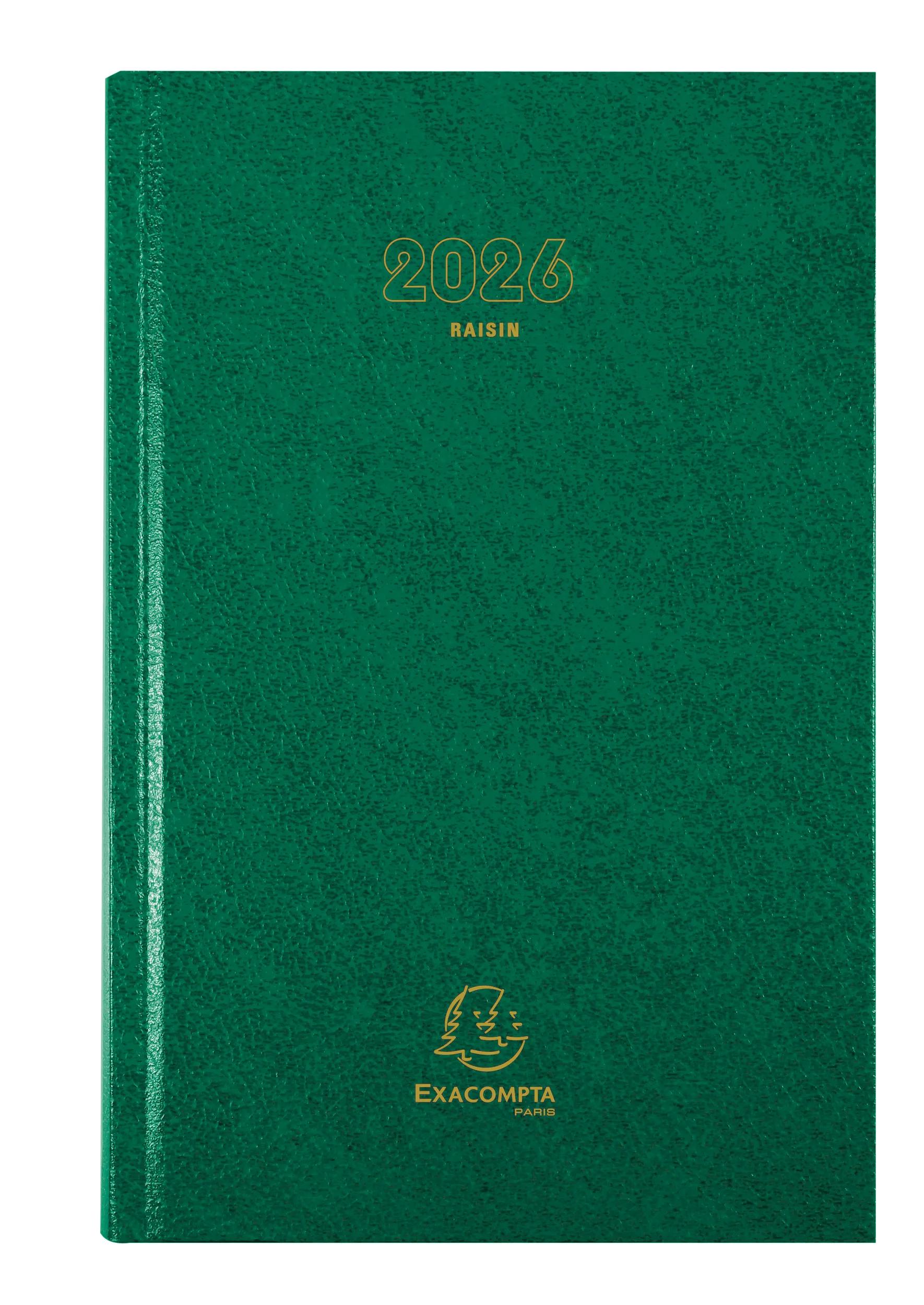 EXA Agenda Raison Euros et Cents Journalier-Agenda-Exacompta-Papeterie du Dôme