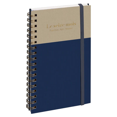 EXA Agenda SAD Semainier 16S Gustave-Agenda-Exacompta-2026-2027-Bleu-Papeterie du Dôme