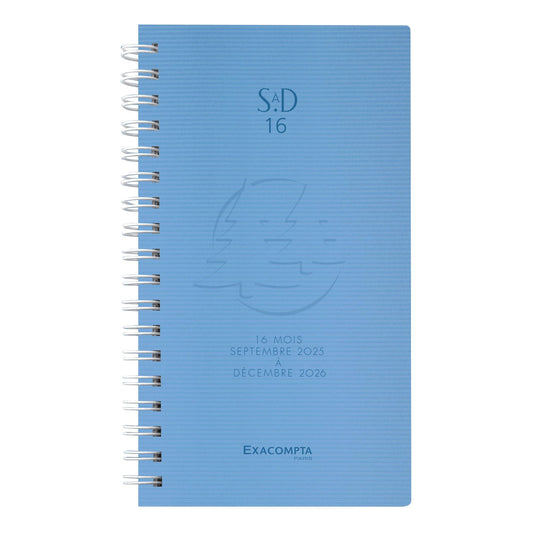 EXA Agenda SAD Semainier 16S Linicolor-Agenda-Exacompta-2025-2026-Couleur Aléatoire-Papeterie du Dôme