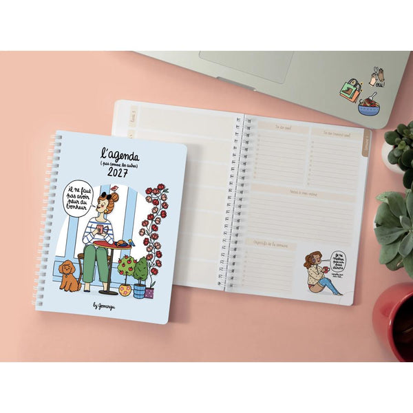 EXA Agenda Semainier Gomargu 15x21-Agenda-Exacompta-Papeterie du Dôme