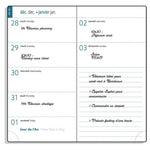 EXA Agenda EasyTime 17 Sapporo Carpes 2027
