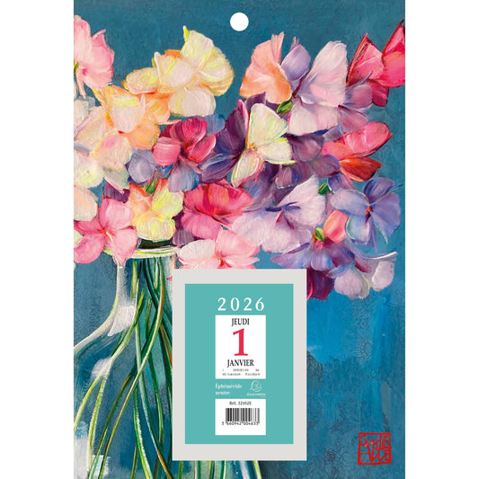 EXA Bloc Éphéméride Neutre sur Plaque Sophie Adde-Éphéméride-Exacompta-Papeterie du Dôme