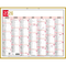 EXA Calendrier Mémento Tricolore 43x33