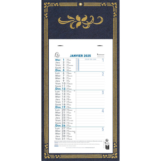 EXA Calendrier Mensuel Support Skytos 16x33-Calendrier-Exacompta-Papeterie du Dôme