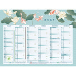 EXA Calendrier Sapporo Carpes Koï 29,5x22-Calendrier-Exacompta-Papeterie du Dôme